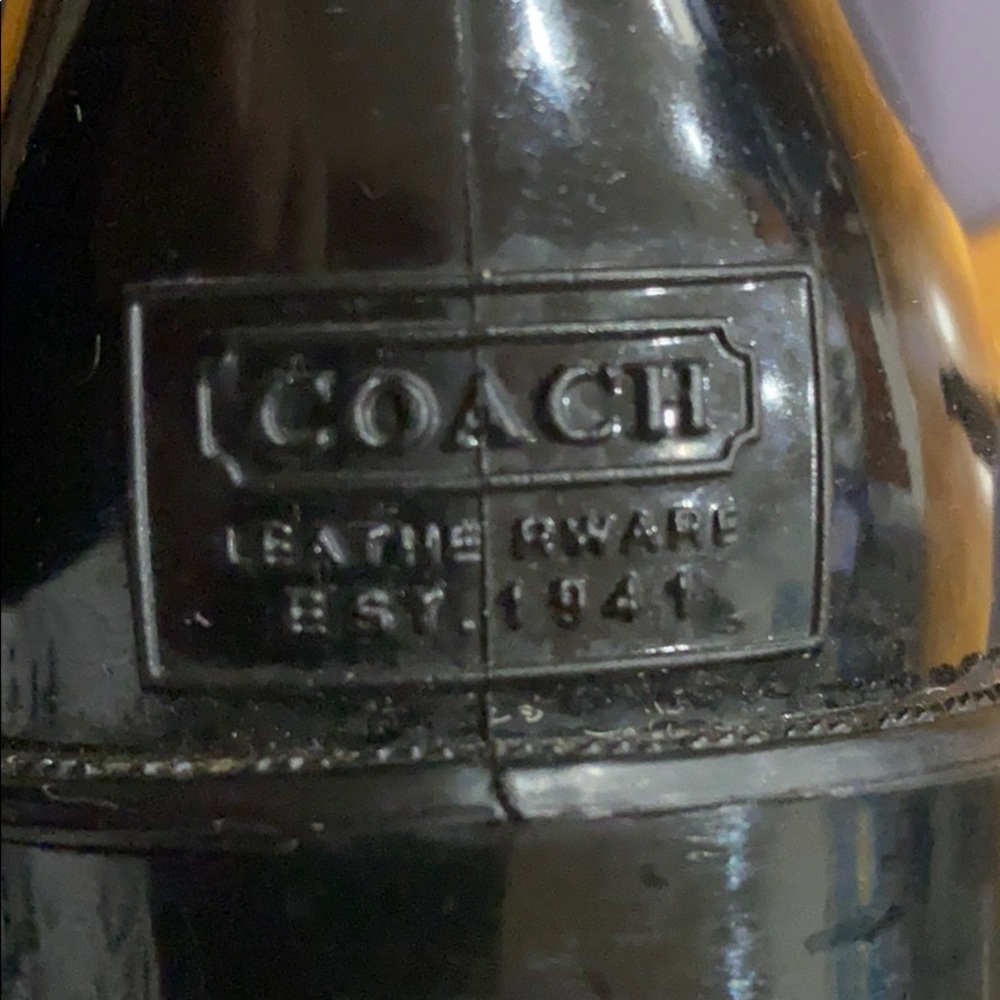 Coach Rain Boots Warn Once